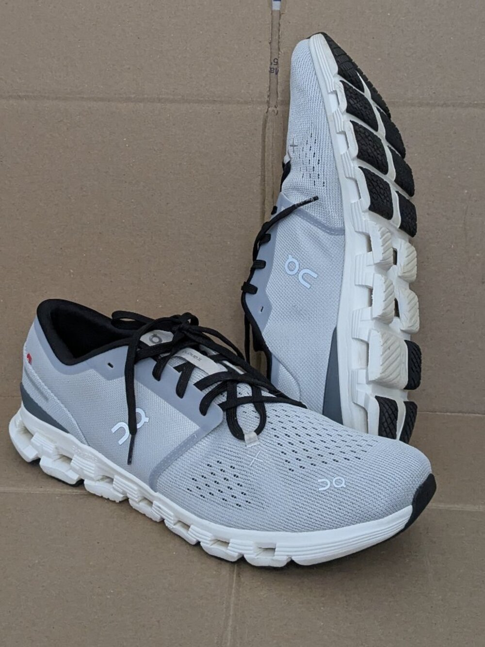On Men's Sneaker Cloud X 4 3ME30041147 Glacier | Stone Size 14 - Picture 2 of 15